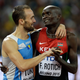Rotich is on the right; Photo credit: Kin Cheung/AP Images